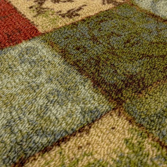 Floral Tile Multi 1' 8" X 3' 9", , alternate image number null