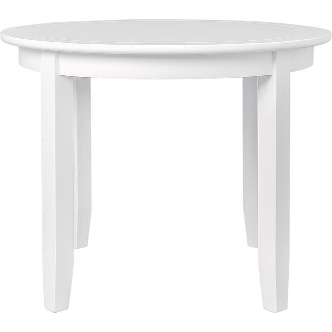 Kendal Round Dining Table, WHITE, alternate image number 1