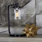 Black Metal Traditional Table Lamp, , alternate image number null