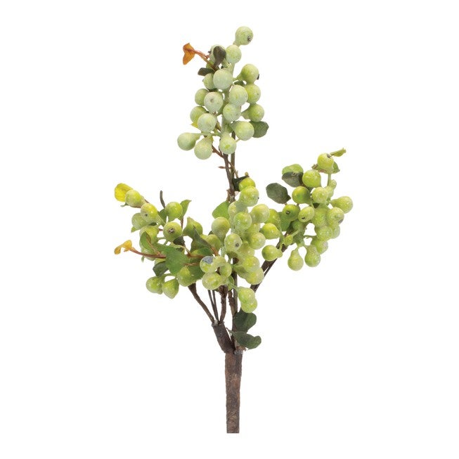 Green Berry Foliage Spray (Set of 6), GREEN, hi-res image number 0
