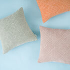 Diamond Geo Chenille Woven Jacquard Accent Pillow, , alternate image number null
