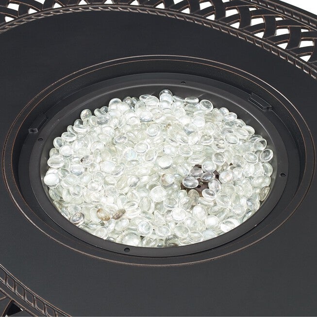 James Aluminum Oval LPG/NG Fire Pit, , alternate image number 8
