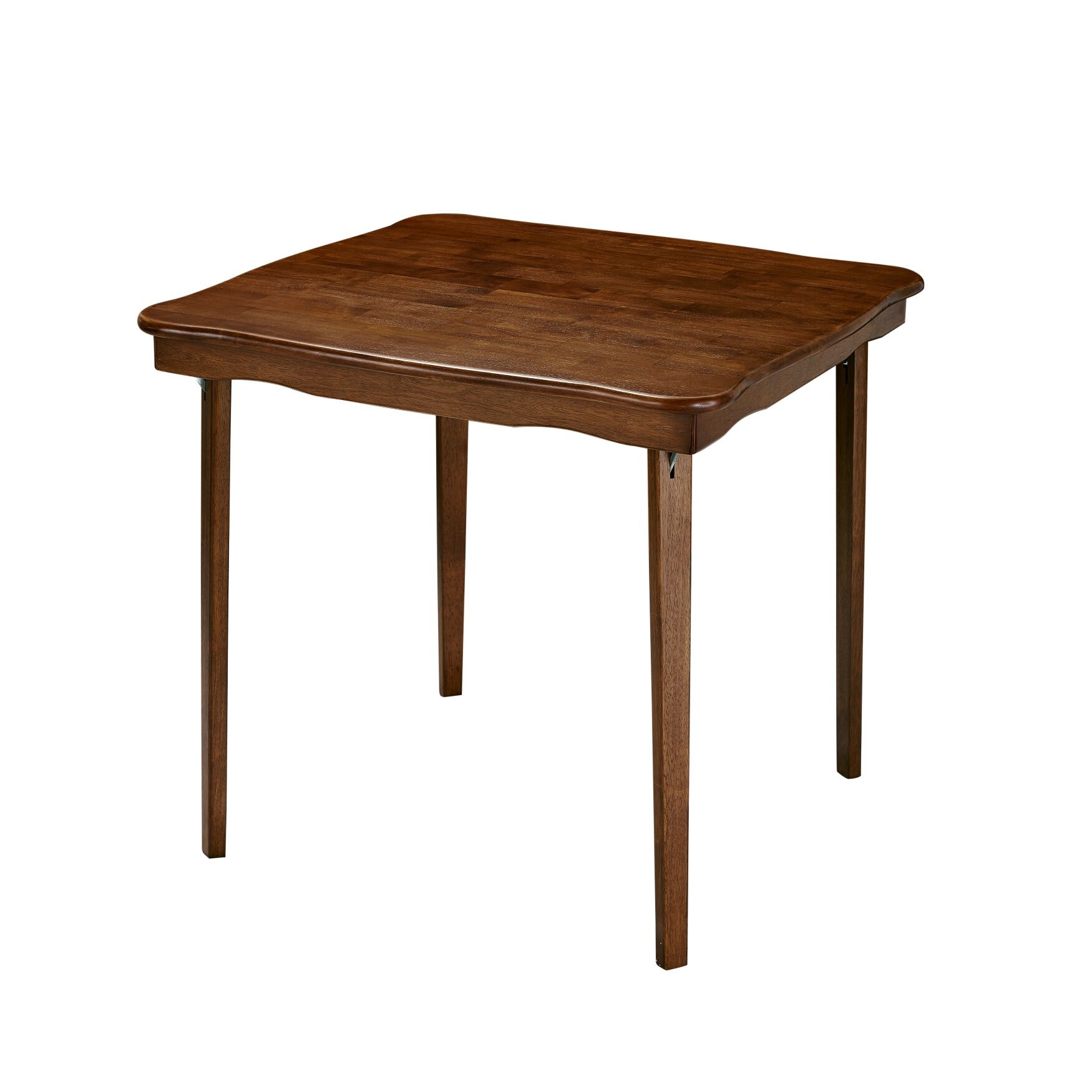 Wood folding card table on sale