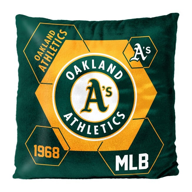 Athletics Velvet Reverse Pillow, MULTI, hi-res image number null