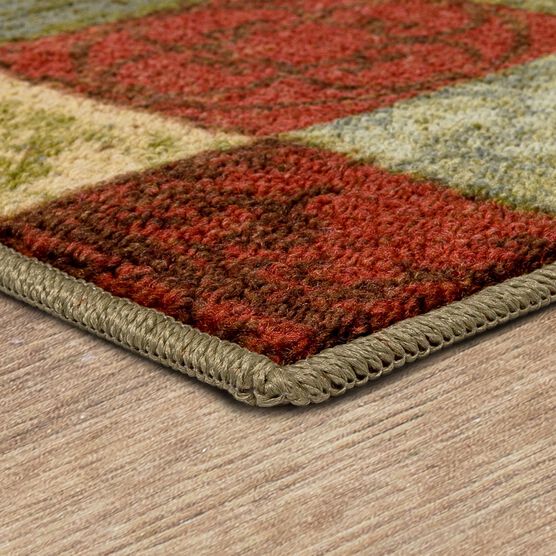 Floral Tile Multi 1' 8" X 3' 9", , on-hover image number null