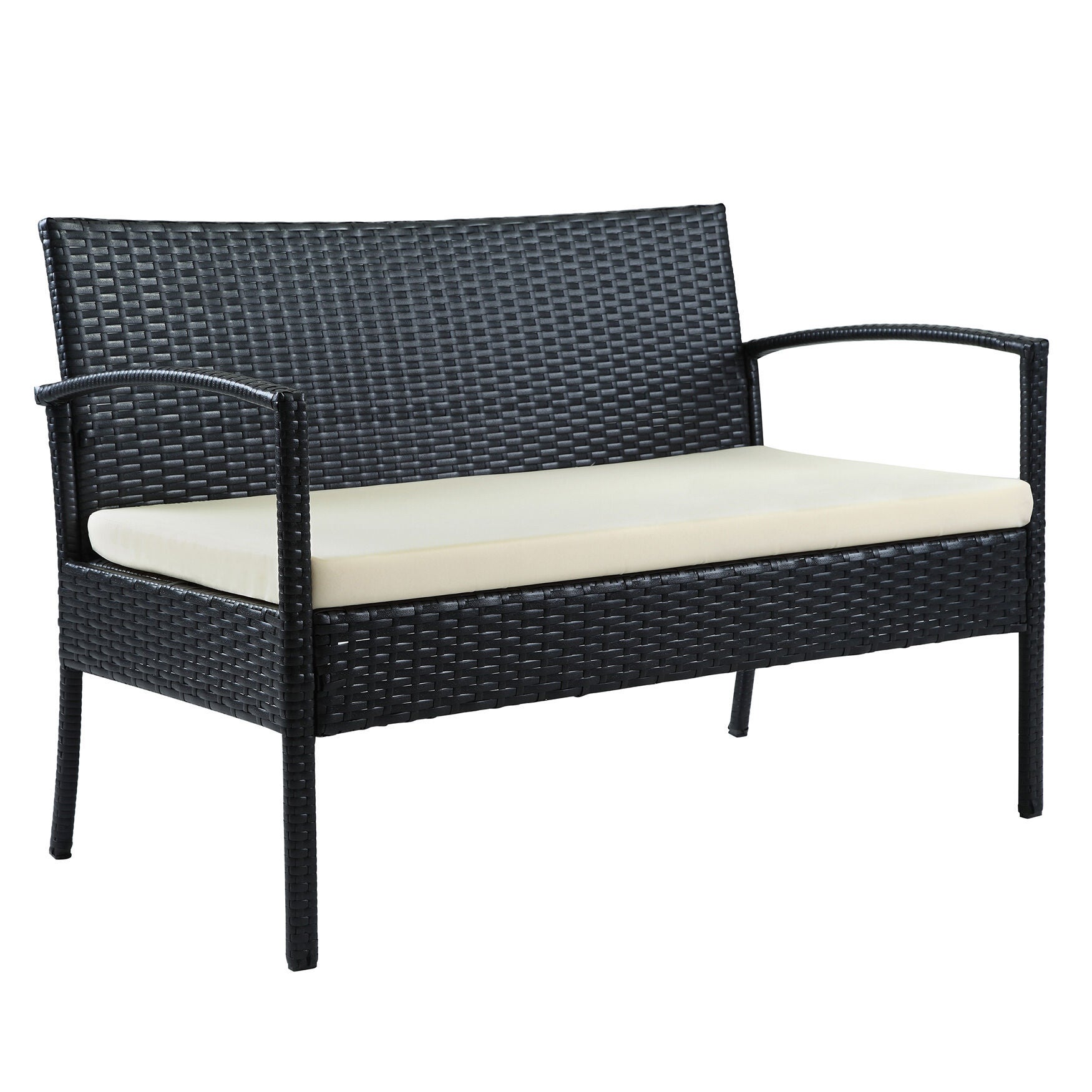 Saint Birch Savannah 4 Piece Rattan Sofa Seating Group With Cushions Seating, , alternate image number 2