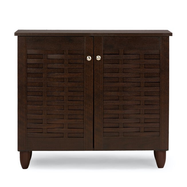 Winda 2-Door Wooden Entryway Shoes Storage Cabinet Furniture, , alternate image number null