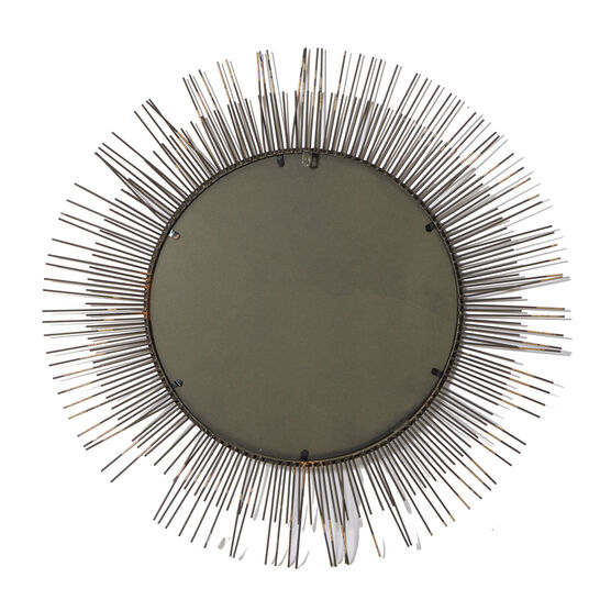 Gold Modern Metal Wall Mirror, , on-hover image number null