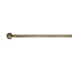 Versailles' Lexington Ball Rod Set (28in - 48in), BRASS, hi-res image number null