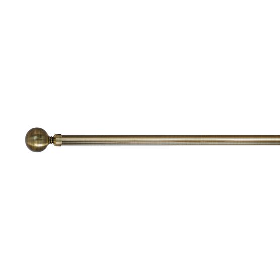 Versailles' Lexington Ball Rod Set (28in - 48in), BRASS, hi-res image number null