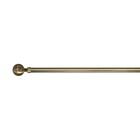 Versailles' Lexington Ball Rod Set (28in - 48in), BRASS, hi-res image number null