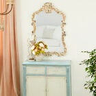 Cream Vintage Wood Wall Mirror, , alternate image number null