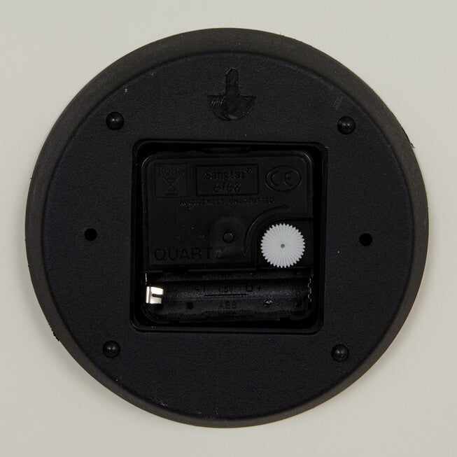 Black Farmhouse Wood Wall Clock, , alternate image number null