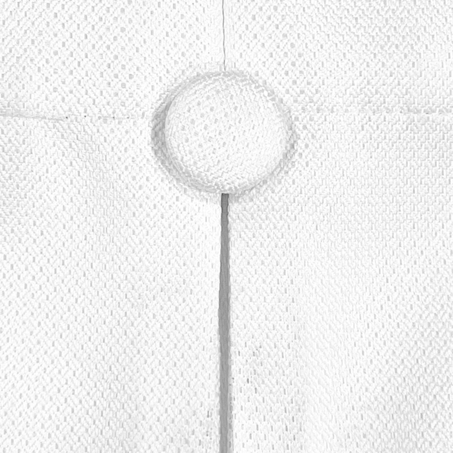 Grant Back Tab Button Pleated Blackout Panel, WHITE, alternate image number 3