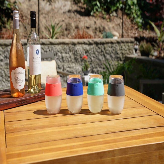 Wine Freeze Cooling Cup In Smoke (1 Pack) By, , alternate image number null