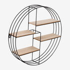 4-Tier Circular Wall Shelf, , alternate image number null