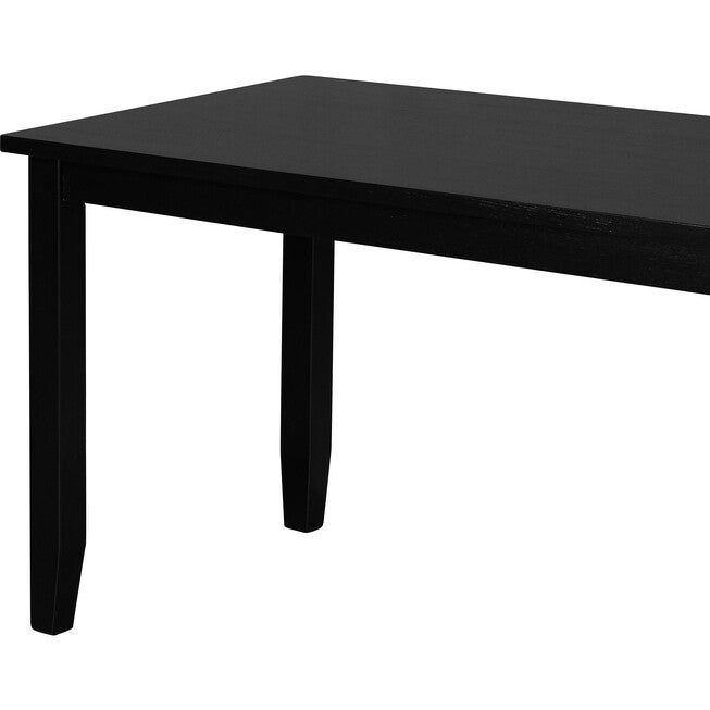 Kendal Dining Table, White, BLACK, alternate image number 3