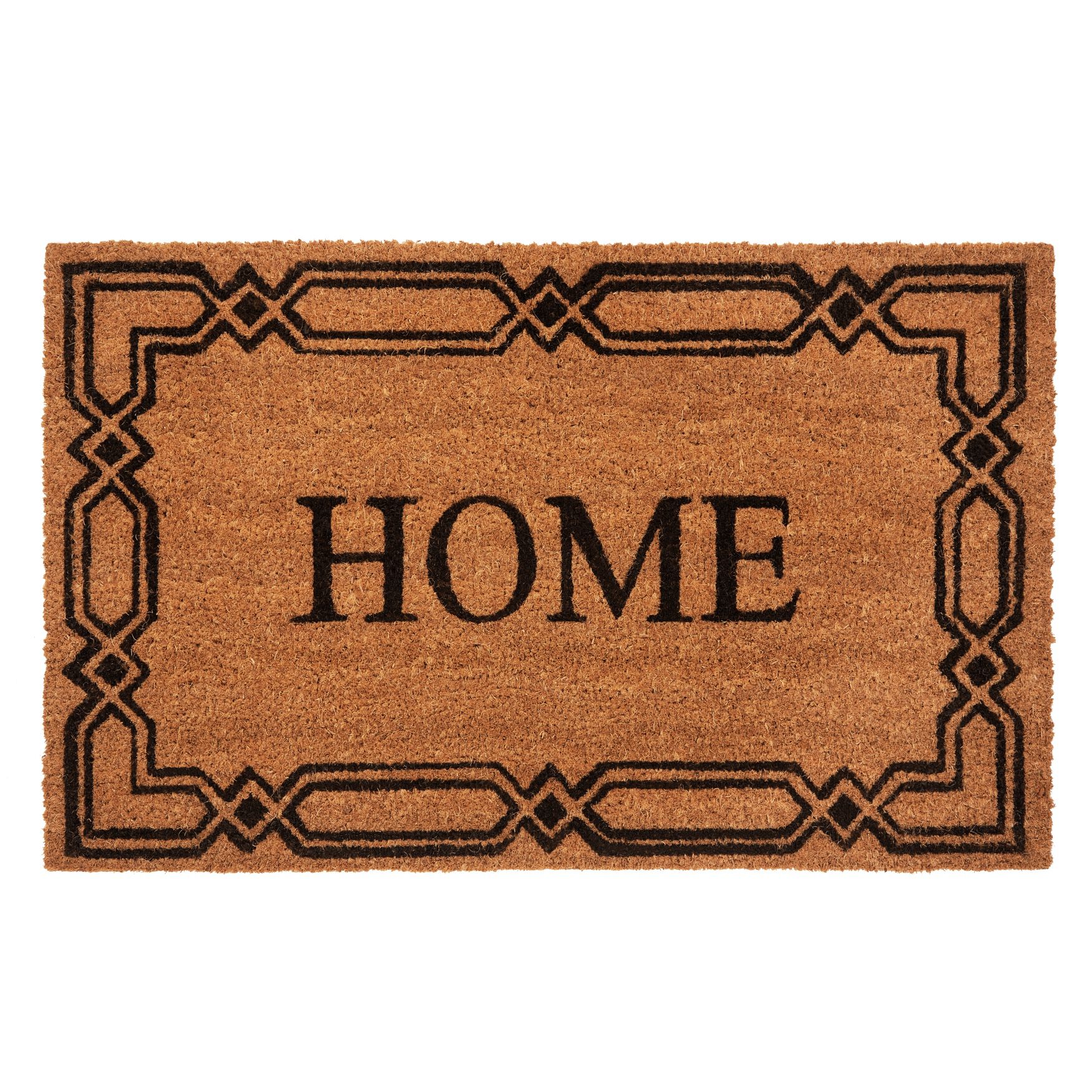 Printed Coir Door Mat 18 inches x 30 inches, HOME RECTANGLE, hi-res image number 0