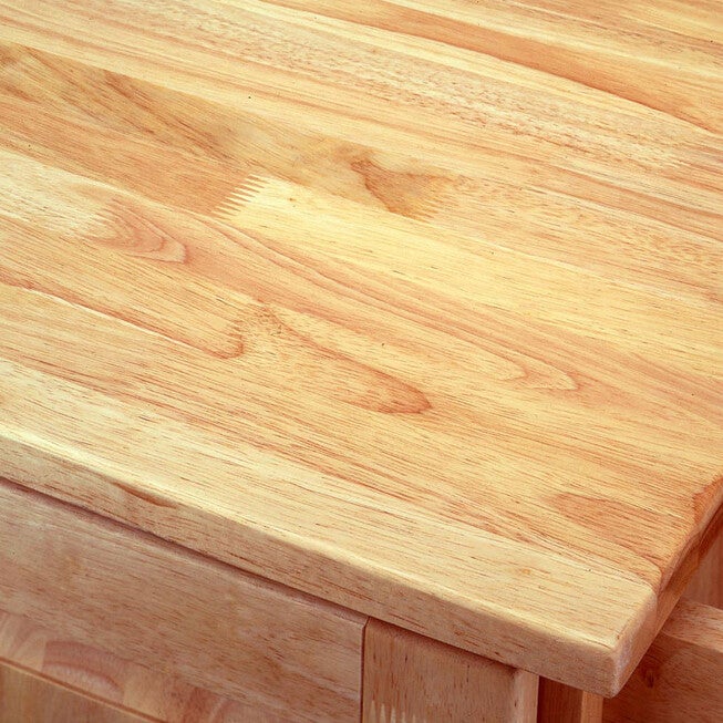 Large Natural Finish Create a Cart with Wood Top , , on-hover image number 1