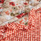 Wheatly Ruffled Gingham Quilt And Pillow Sham Set, , alternate image number null