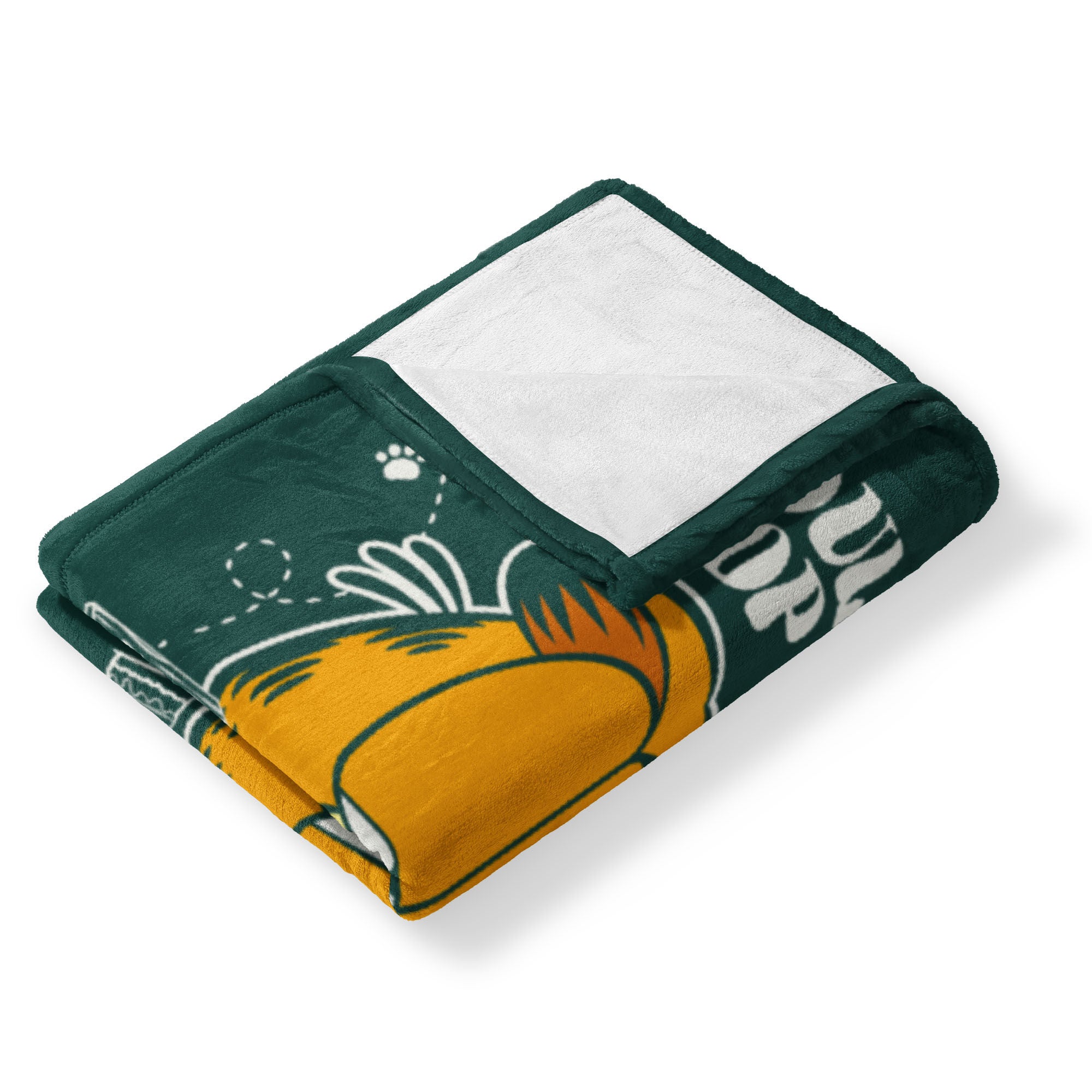 Nickelodeon Garfield Stop For Lunch Silk Touch Throw Blanket 50x60 Inches, GREEN, alternate image number 3