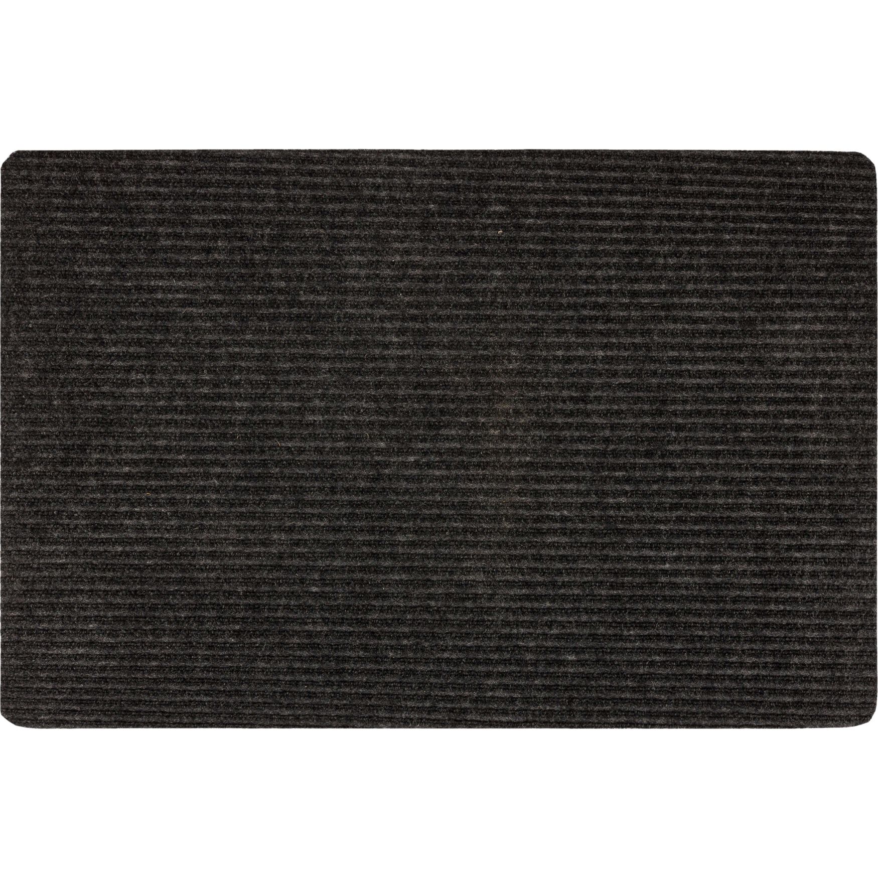Ribbed Utility Mat Door Mat, CHARCOAL, hi-res image number 0