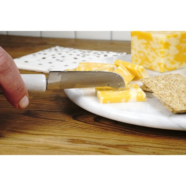 White Marble Cheese Board, , alternate image number null