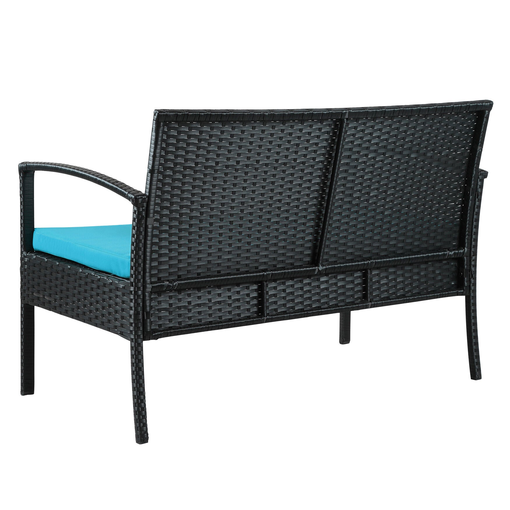 Saint Birch Savannah 4 Piece Rattan Sofa Seating Group With Cushions Seating, , alternate image number 6