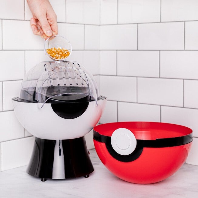 Pokemon Pokeball Popcorn Maker, RED, alternate image number null