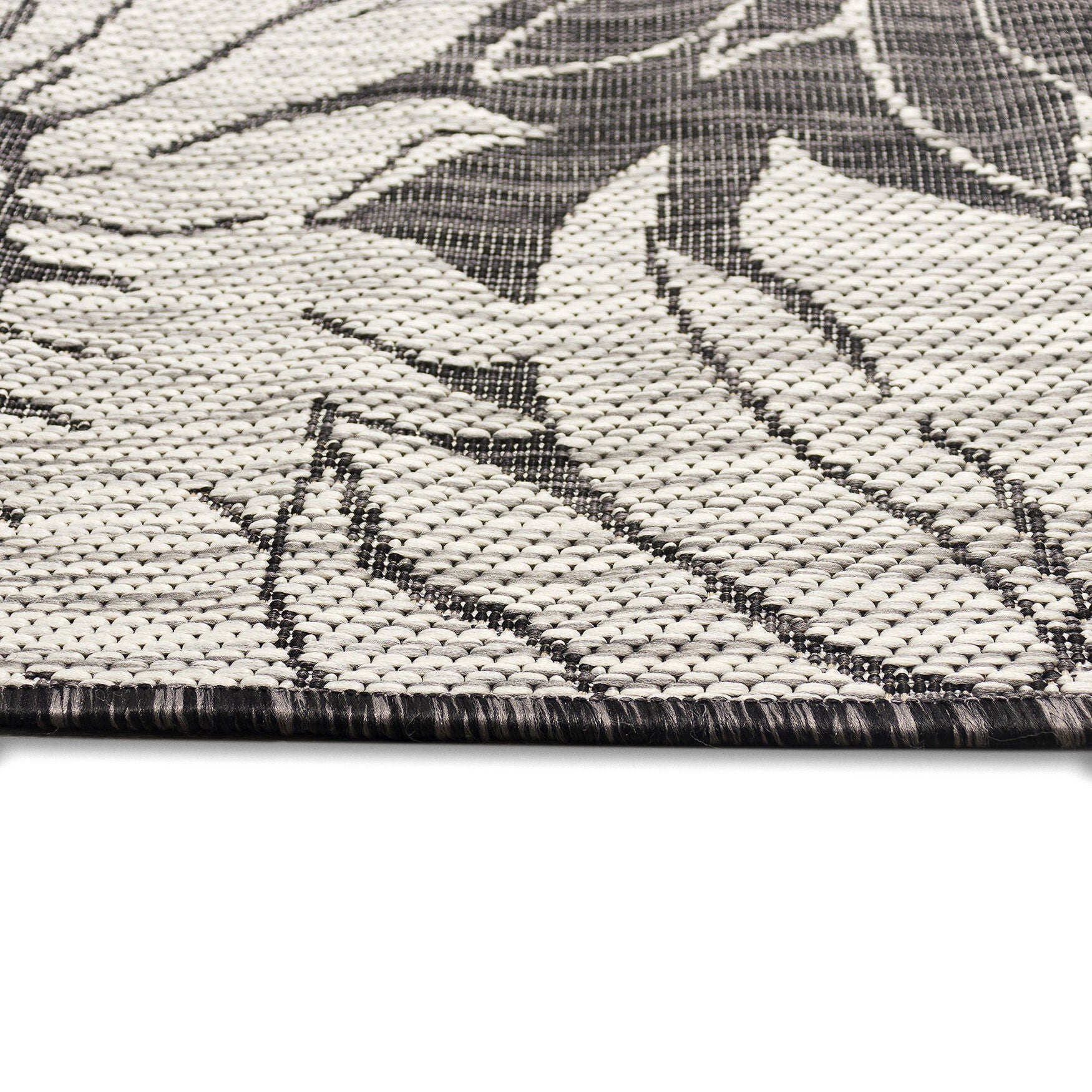 Liora Manne Carmel Sunflower Field Indoor/Outdoor Area Rug Green 4 feet 10 inches x 7 feet 6 inches, , alternate image number 7