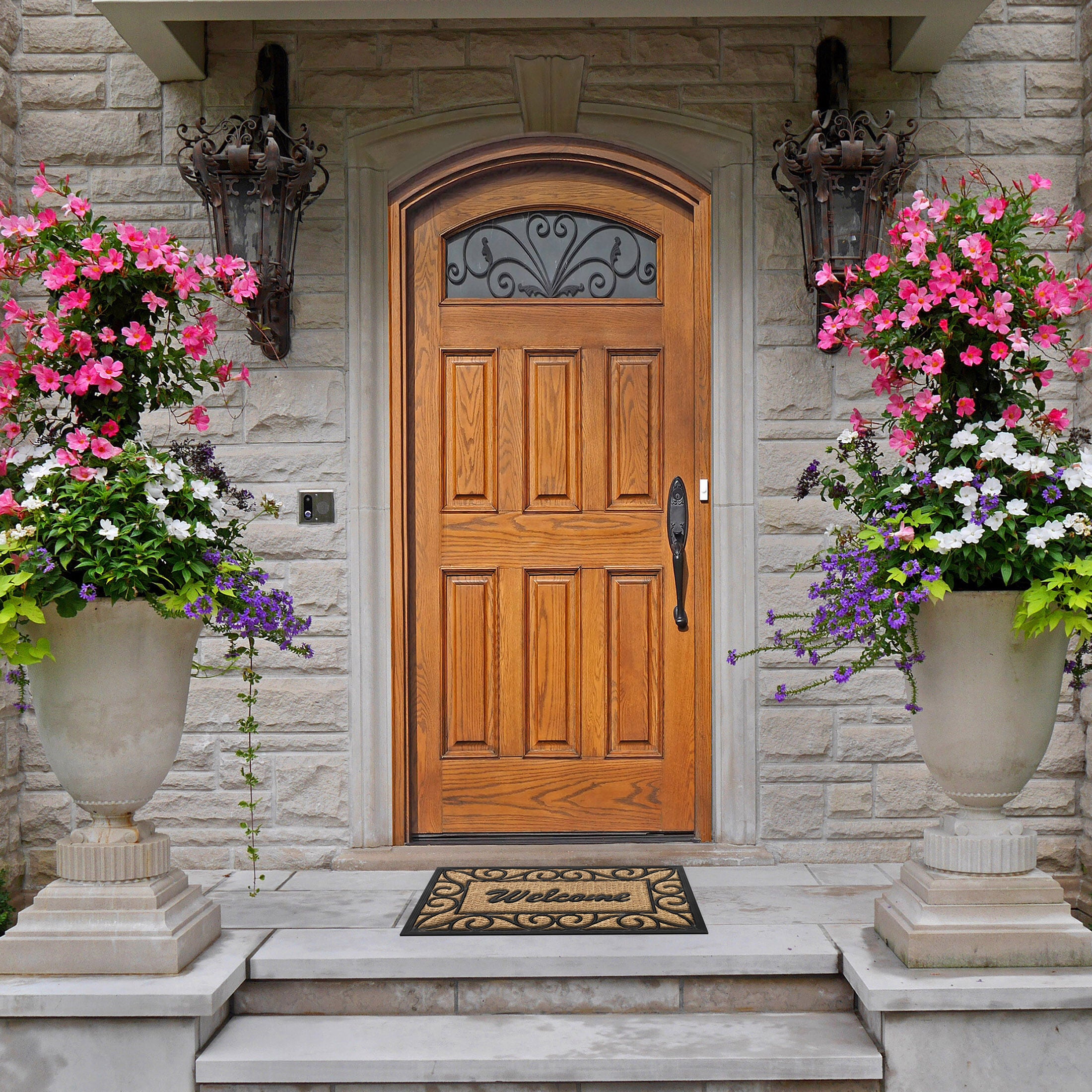 Coco Entrance Mat 18x30, REMI BROWN, alternate image number 1