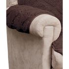 Hudson Reversible Sherpa to Microfiber XL SOFA Furniture Cover Burgandy, , on-hover image number null