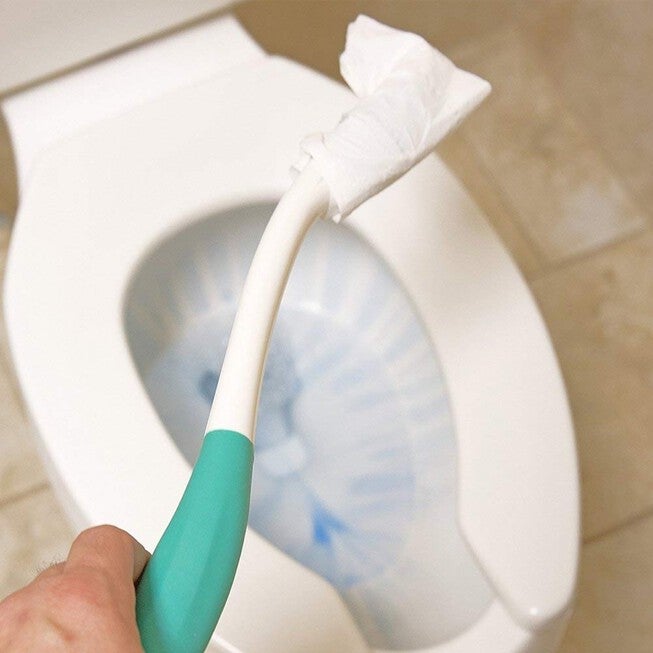 Long Reach Comfort Wipe - Bathroom Hygiene Wand Tool Assistant, , alternate image number null