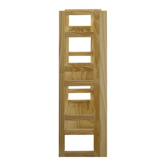 3-Shelf Folding Student Bookcase 20.75" Wide-Natural, , on-hover image number null