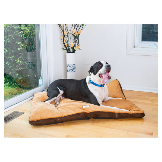 Extra Large Pet Dog Bed Mat With Poly Fill Cushion, , alternate image number null