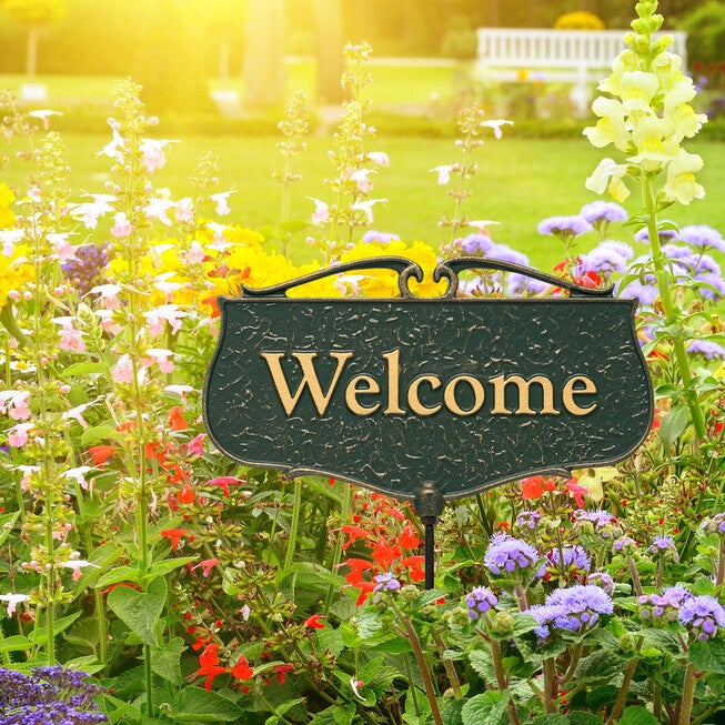 Welcome Garden Entryway Sign, , on-hover image number 1