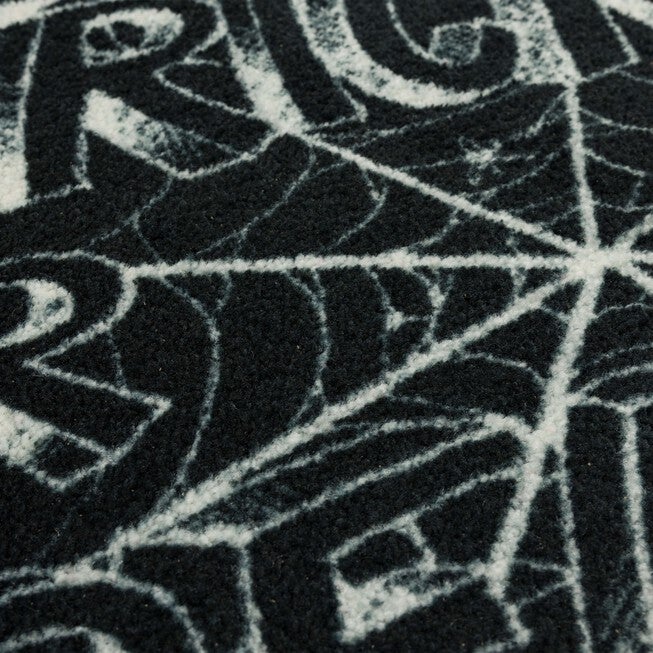 Trick Or Treat Web Black Kitchen Rug, , alternate image number null