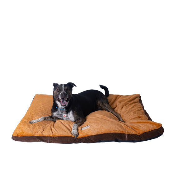 Large Pet Dog Bed Mat With Poly Fill Cushion, , on-hover image number null