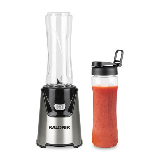 Kalorik® Personal Sport Blender with 2 Tritan Bottles, STAINLESS STEEL, hi-res image number null