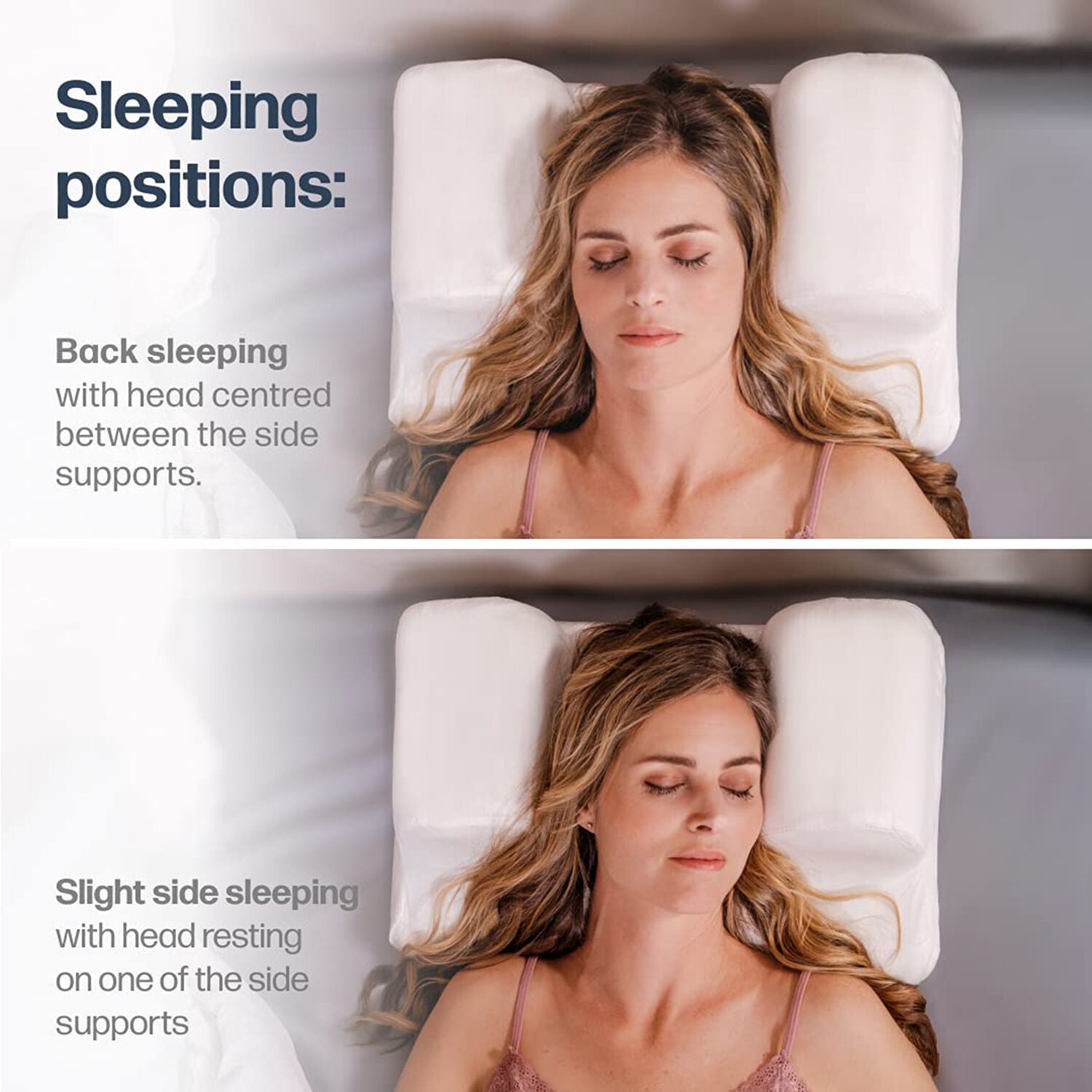 Wrinkle-X Pillow, WHITE, alternate image number 2