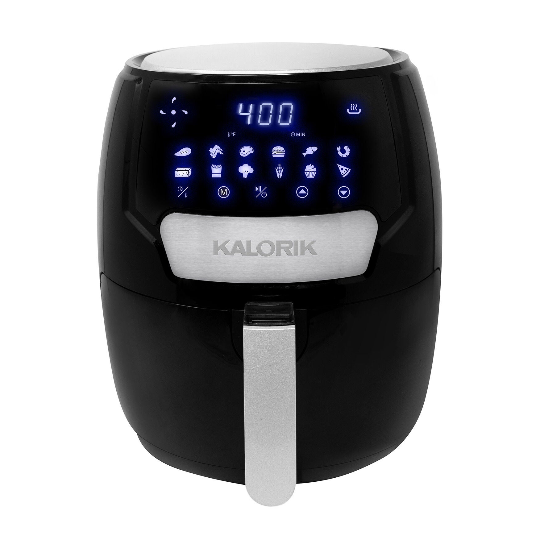 Kalorik 4.5 Quart Digital Air Fryer, BLACK, hi-res image number 0
