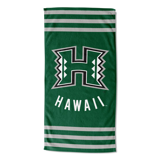Hawaii Stripes Beach Towel, MULTI, hi-res image number null