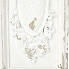 White Vintage Ornamental Fiberglass Wall Décor, , alternate image number null