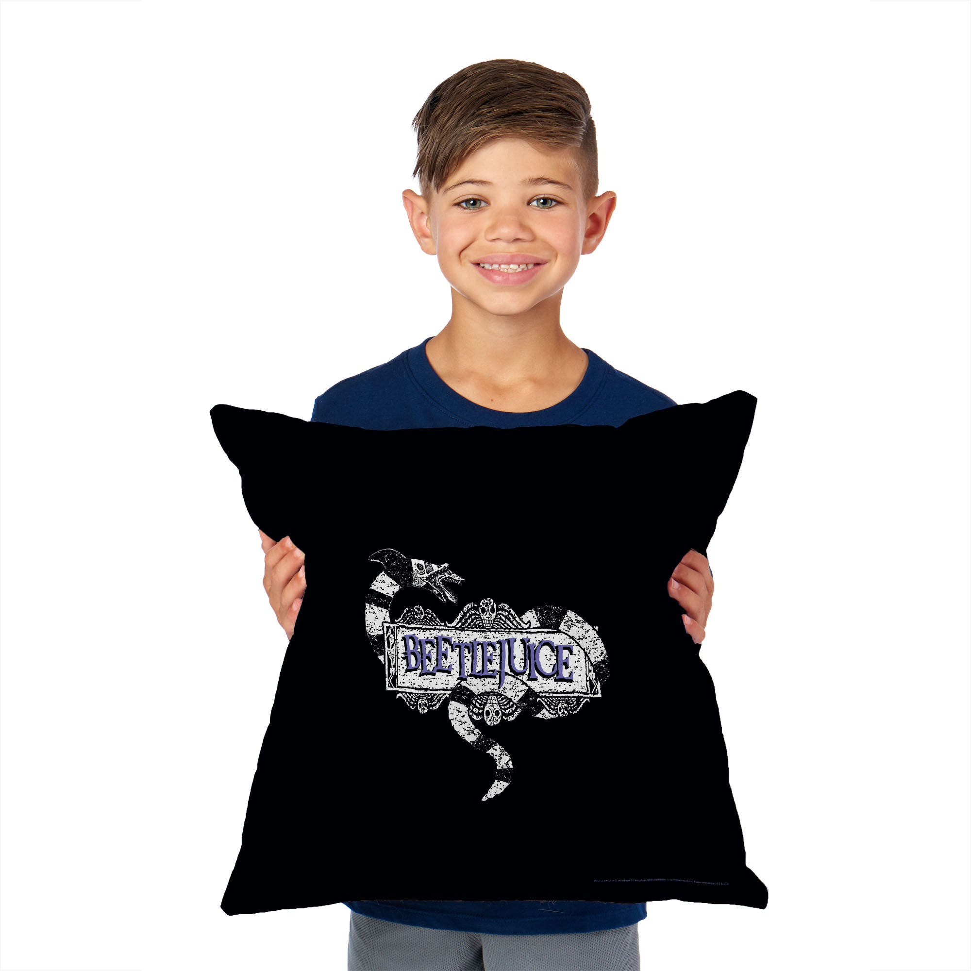 Warner Bros. Beetlejuice Into The Afterlife Throw Pillow 18X18 Inches, BEETLEJUICE, on-hover image number 1