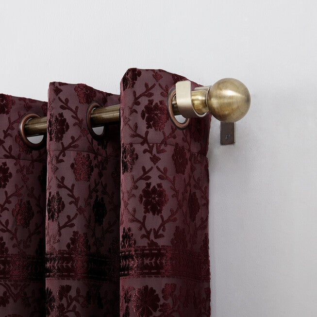 Ellyn Bonded Velvet Blackout Grommet Panel, , alternate image number null