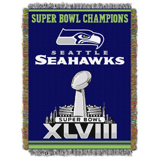 Seahawks Commemorative Series Throw, MULTI, hi-res image number null