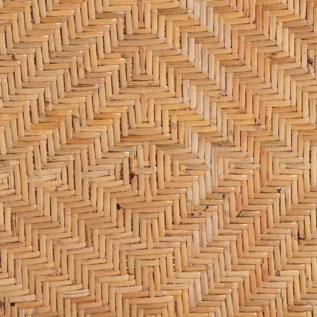 Ayana Mid-Century Modern Two-Tone Black And Natural Brown Rattan Counter Stool, , alternate image number null