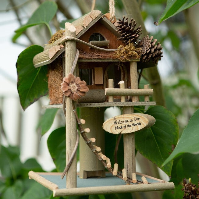Tree House Bird Feeder, , alternate image number null