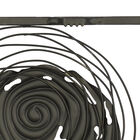 Set Of 2 Black Metal Contemporary Wall Decor, , on-hover image number null