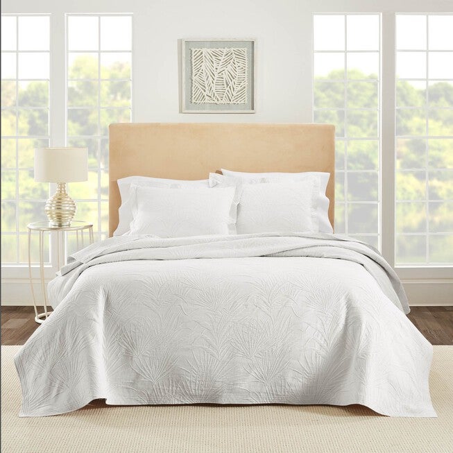 Ella European Matelassé Coverlet Set, , alternate image number 2